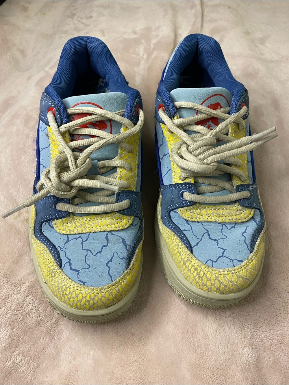 PUMA Mens X Jurassic World Rebound Retro Lace Up Sneakers Shoes Casual -